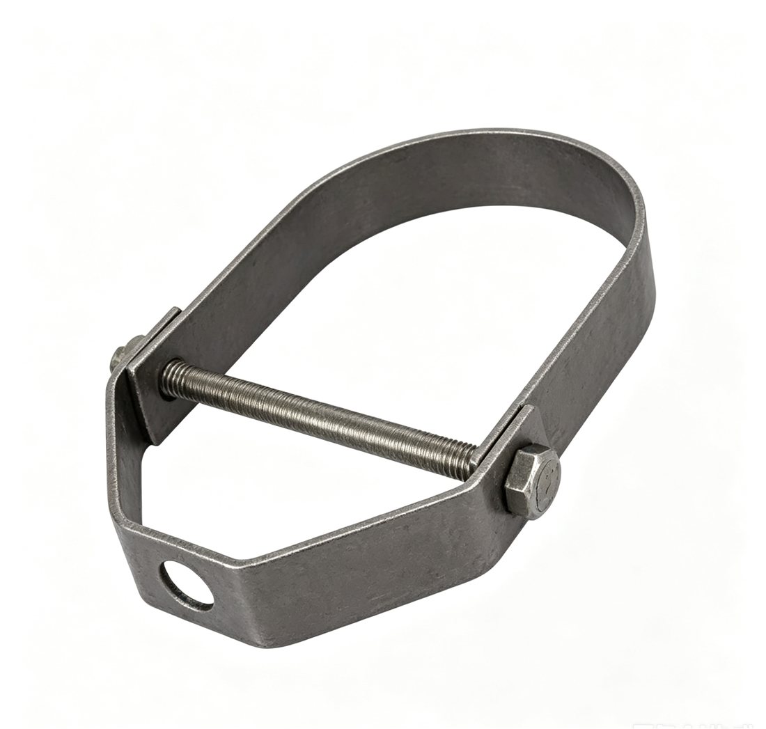 Adjustable steel clevis hanger with cross bolt, MSS SP-58 Type 1 pattern