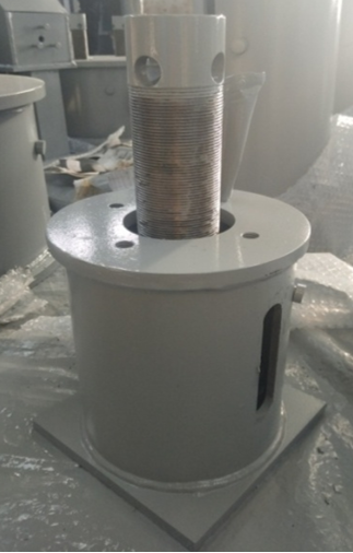Standard base-mounted variable spring support with welded casing