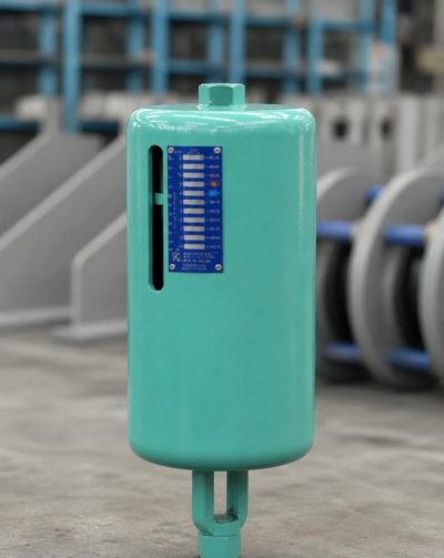 Suspended variable spring hanger with top connection boss and lower rod with clevis